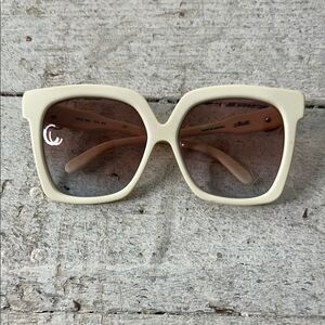 Vintage 1960s Silhouette Austria Mod Oversized Sunglasses